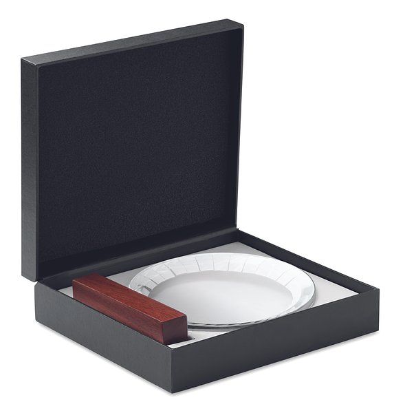 Runder Pokal Kristallglas Chasper