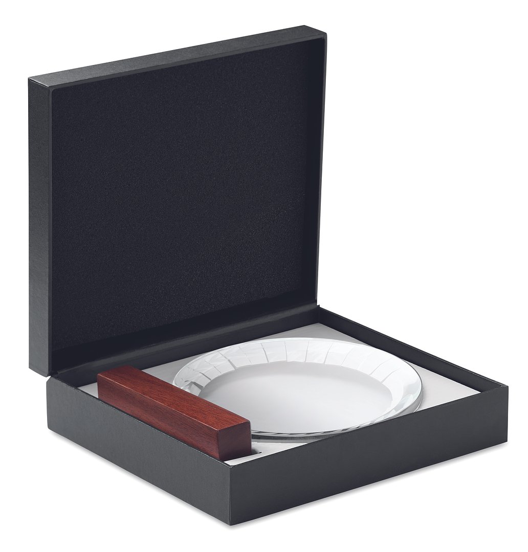 Runder Pokal Kristallglas Chasper