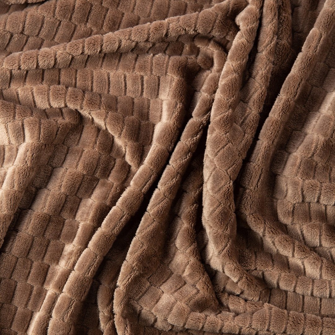 Kosta Linnewafveri Fleece Plaid Jaquard 130x170 cm Beatt