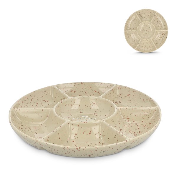 Ditte Keramik-Servierplatte rund 26 cm Köbie