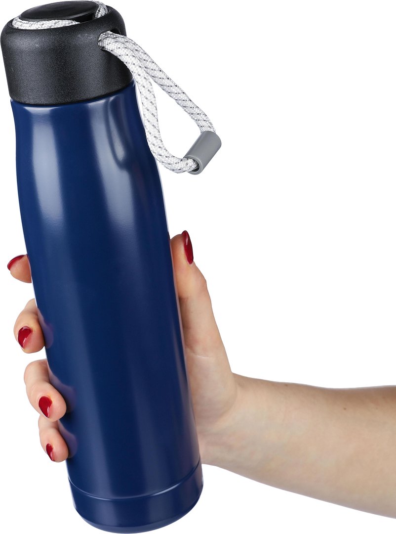 Doppelwandige Trinkflasche aus recyceltem Edelstahl (500 ml) Ninep