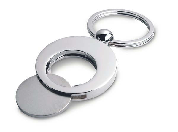 Schlüsselring mit Münzhalter Elina