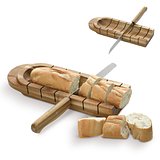 Brotbrett mit Messer Trina