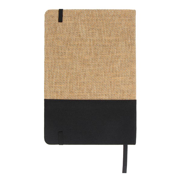 Notizbuch Jute R-PET GRS Nolfel