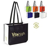 Einkaufstasche im Querformat PP Non-Woven 120g/m² Minel