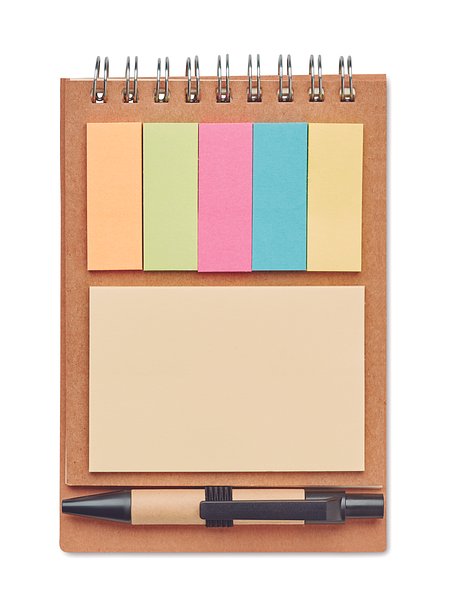 Notizbuch mit Klebezetteln Ruelle