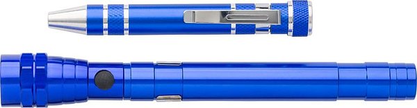 Taschenlampe und Schraubendreher Nelvezian | Aluminium | 2-in-1
