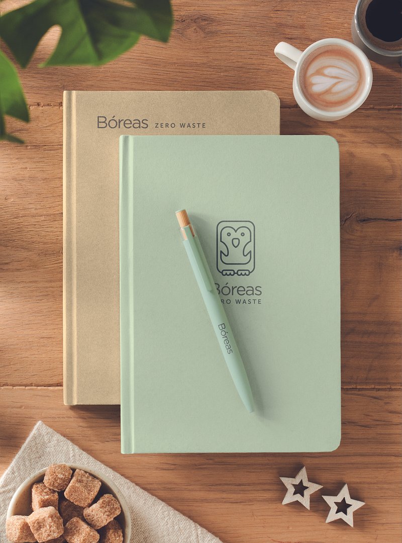 DINA5 Notizbuch Zuckerrohr PLA Fenetorie