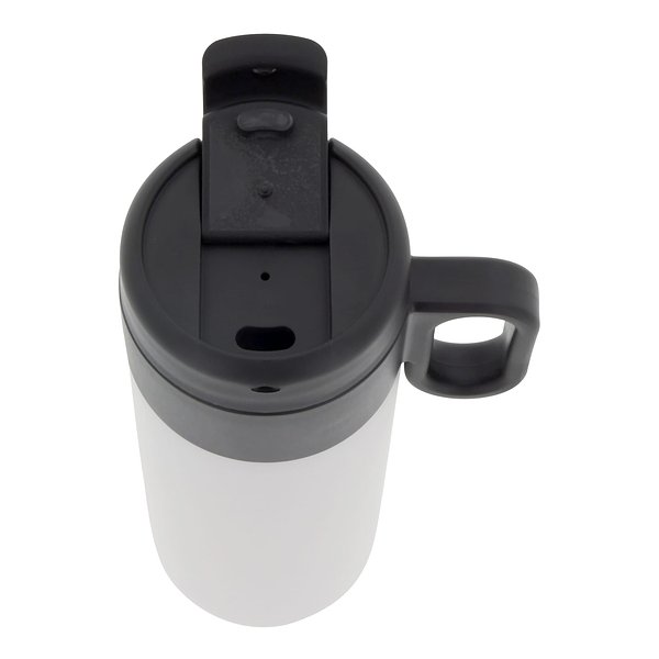 Isolierbecher Flow mit Griff Sublimation 400ml Joninatrg