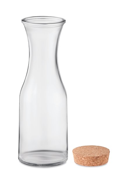 Karaffe aus recyceltem Glas 1L Leenjasca