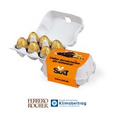 Schoko-Eier 6er-Set mit Ferrero Rocher Ostereier