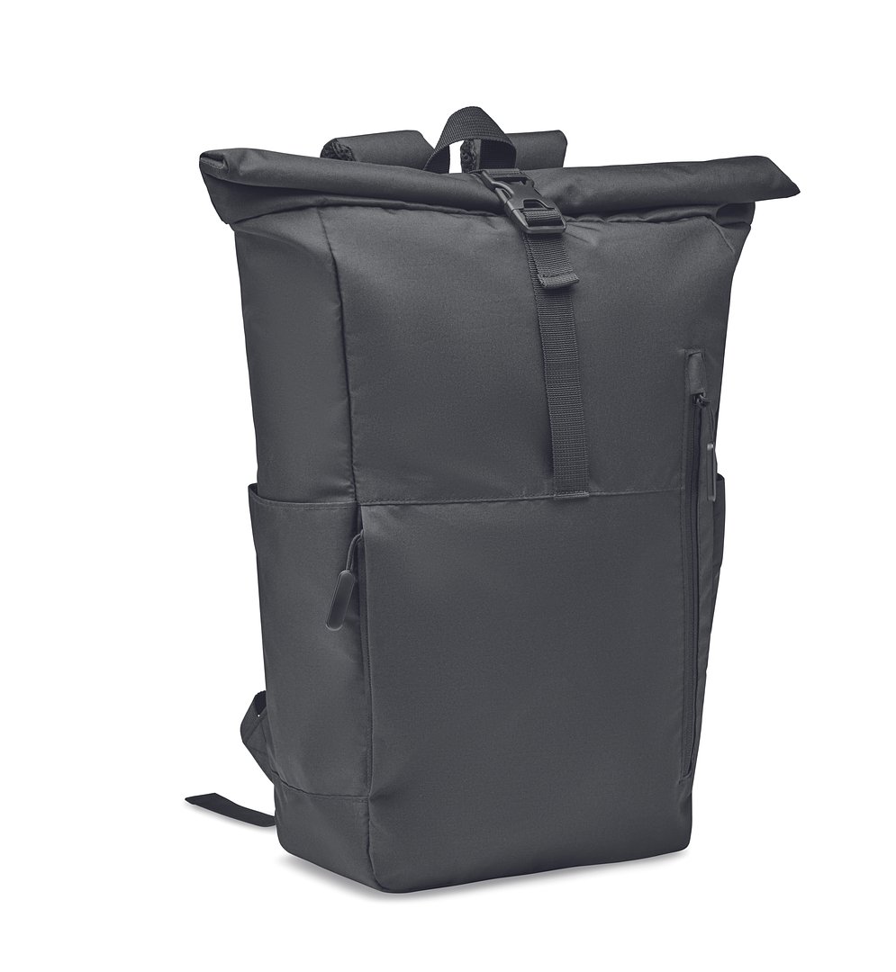 Rolltop-Rucksack 300D RPET Tristgn