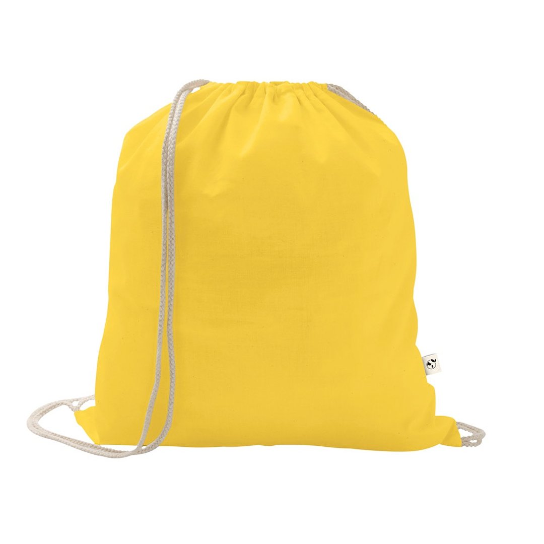 Rucksack aus recycelter Baumwolle (70%), Polyester (30% rPET) (140 g/m²) Giunrg