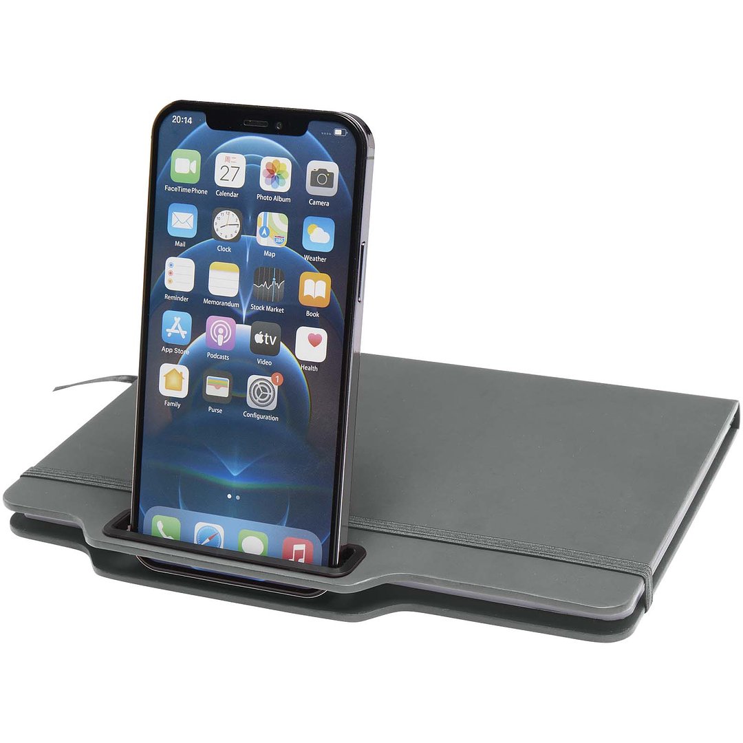 A5 Hardcover Notizbuch mit Kugelschreiber und Bleistiftset (schwarze Mine) - Vregun