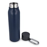 Karabiner mattierte Isolierflasche 600 ml Paunas