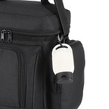 Sonnenschutzlotion mit Karabiner SPF30 aus recyceltem Material Hatrudi