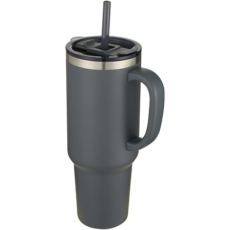 1200 ml doppelwandiger RCS-zertifizierter Kupfer-Vakuum Isolierbecher mit Strohhalm - Menele