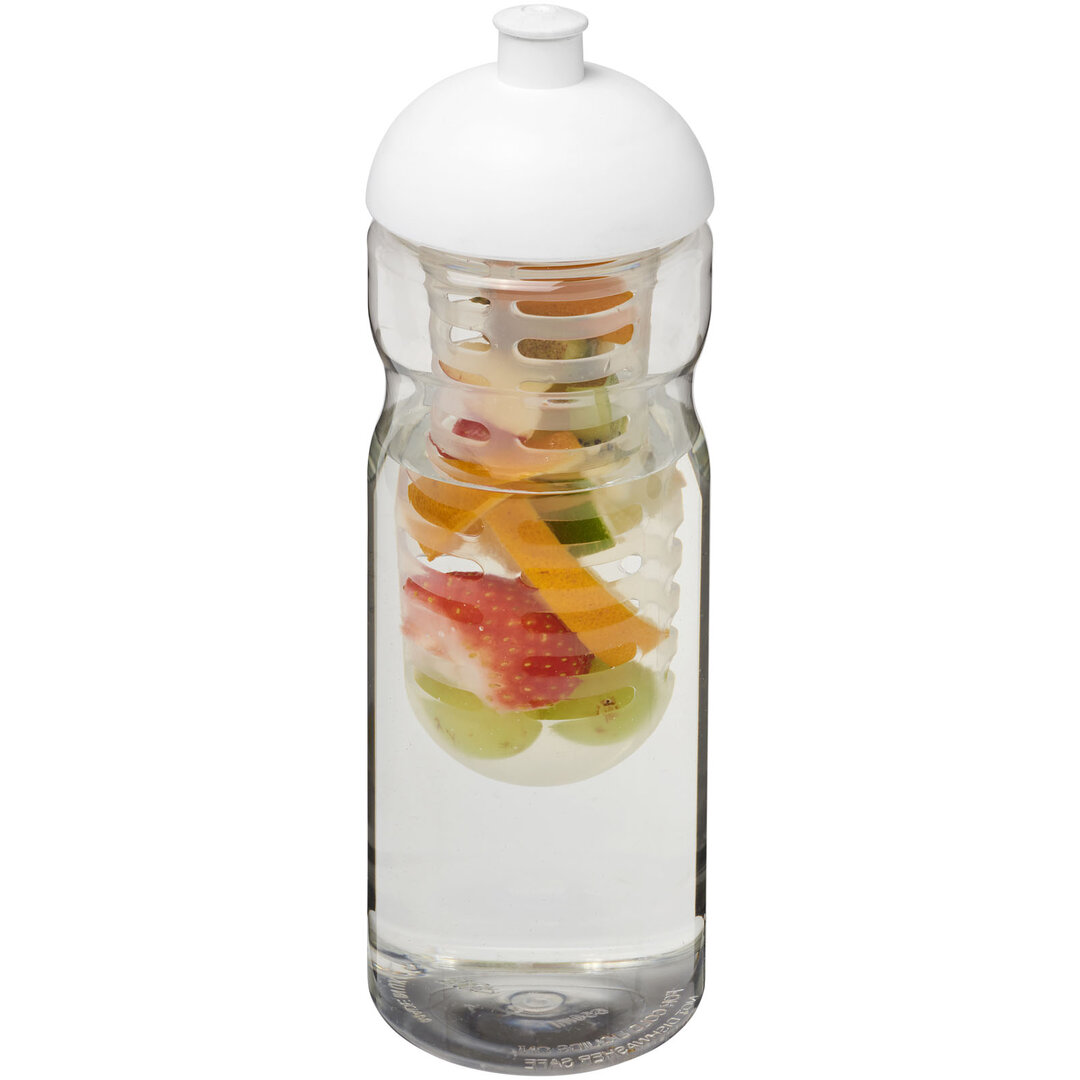 Base 650 ml Sportflasche mit Stülpdeckel und Infusor - Loli