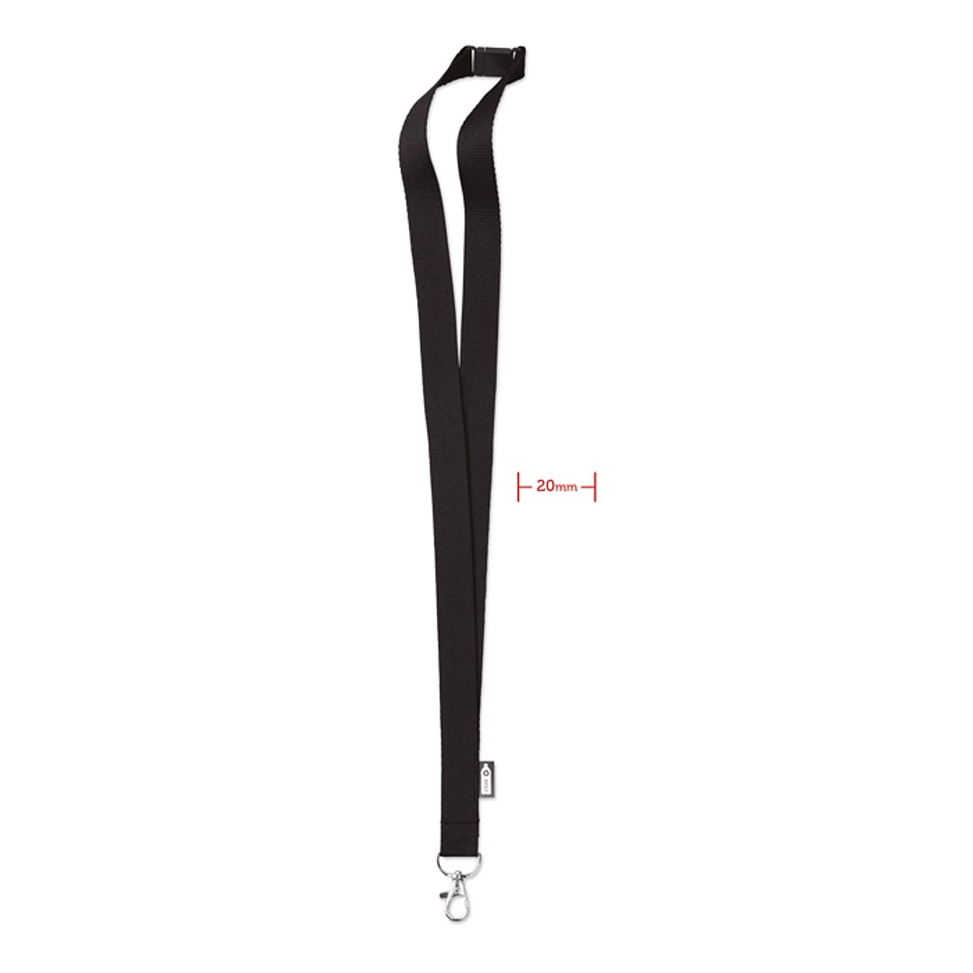 Lanyard RPET 20mm Vregn