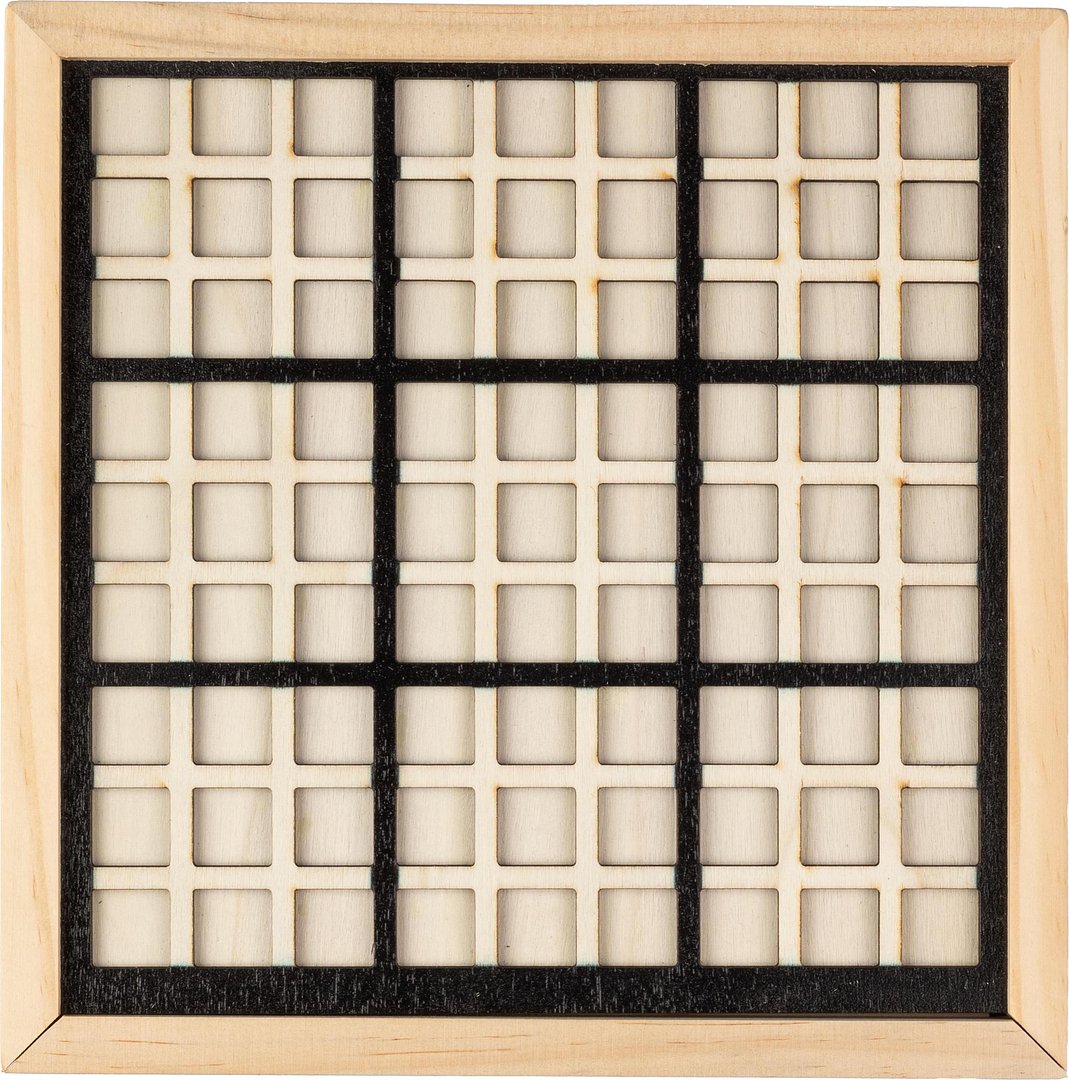 Holz-Sudoku-Spiel Uedivie