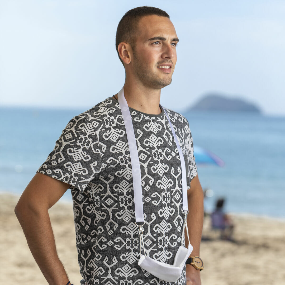 Halterung für Maske Schlüsselband Idrop