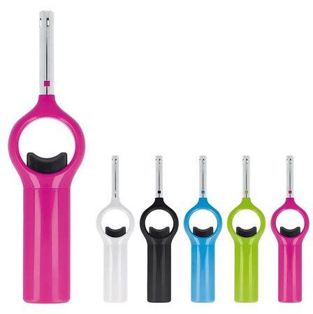 Mehrzweckfeuerzeug mit Druck