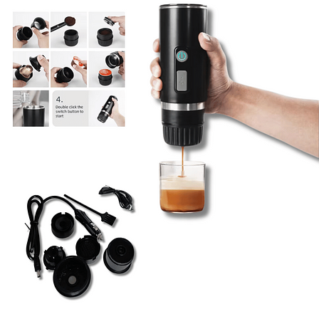 Tragbare mini Espresso Kaffeemaschine 12V