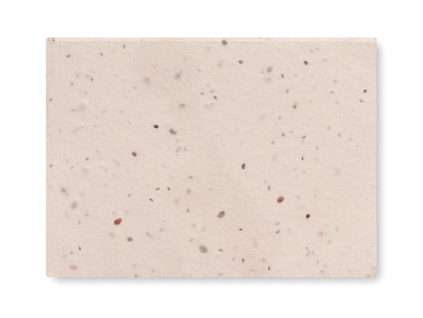 Notizblock mit Blumensamen Pala