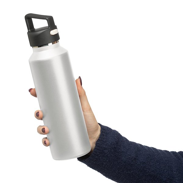 Recycelte doppelwandige Flasche aus Edelstahl 600 ml Bensehill