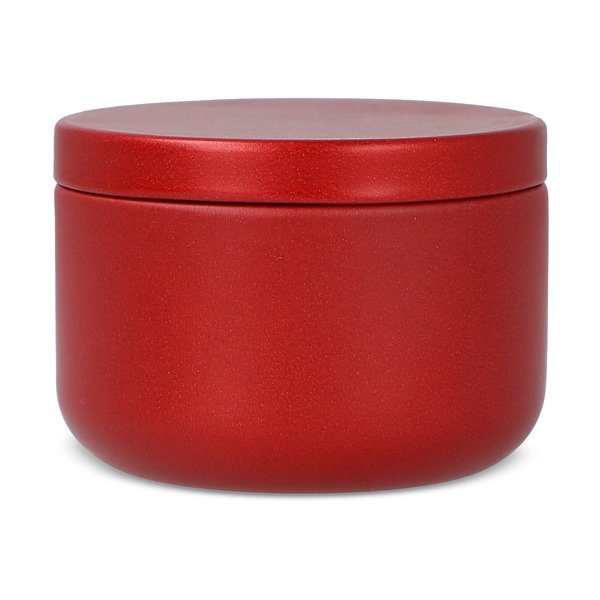 Asana unparfümierte Kerze auf Pflanzenbasis in recycelter Dose Menjast