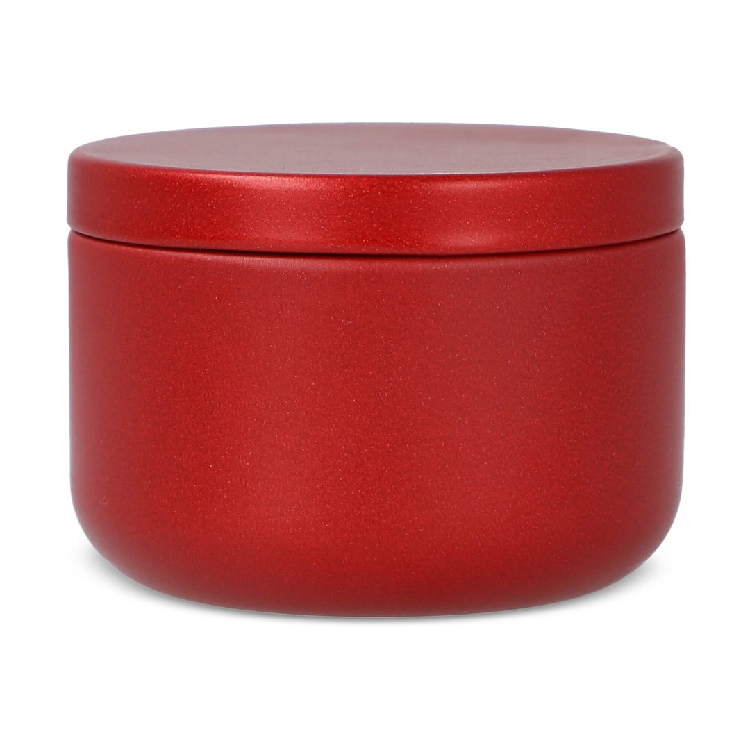 Asana unparfümierte Kerze auf Pflanzenbasis in recycelter Dose Menjast