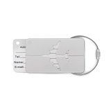 Kofferanhänger aus Aluminium Stiandri