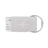 Kofferanhänger aus Aluminium Stiandri