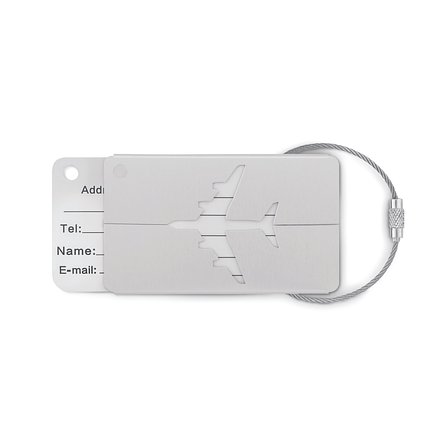 Kofferanhänger aus Aluminium Stiandri