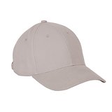 Kappe aus 100 % gebürsteter Baumwolle (260 g/m²) mit 6 Paneelen Raitlin