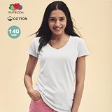 Frauen Weiß T-Shirt Ideck