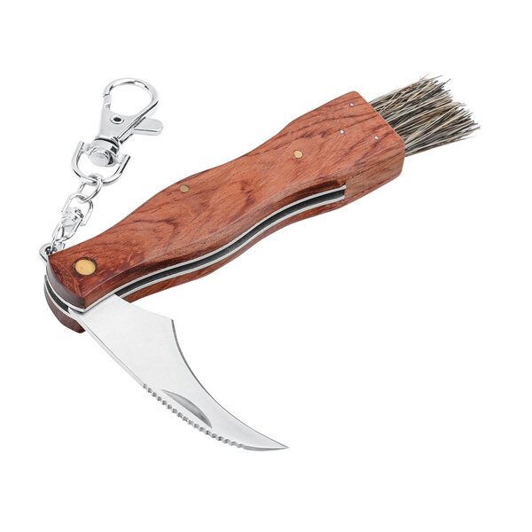Taschenmesser aus Edelstahl und Holz Raminan