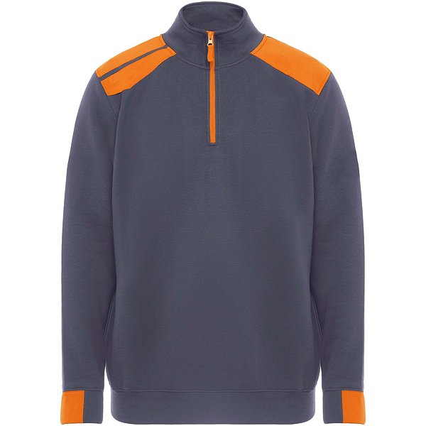 Pullover für Herren mit halbem Reissverschluss, 280 g/m2 - Anns