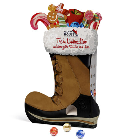 Lindt Lindor Adventsspender Stiefel