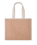 Jute-Canvas Shopping Tasche Nins