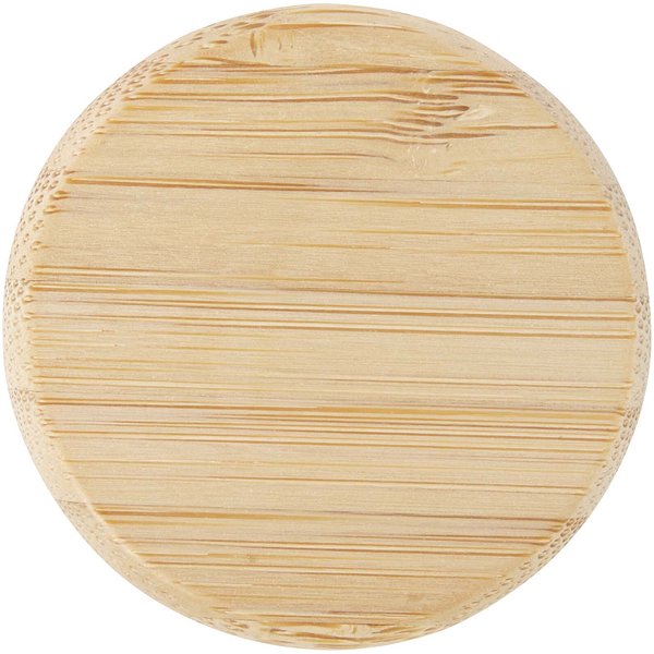 500 ml Glas-Flasche mit Silikongriff und Bambusdeckel - Giafer