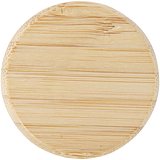 500 ml Glas-Flasche mit Silikongriff und Bambusdeckel - Giafer