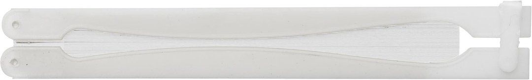 Handfächer Buonna | Papier | Weisser Griff