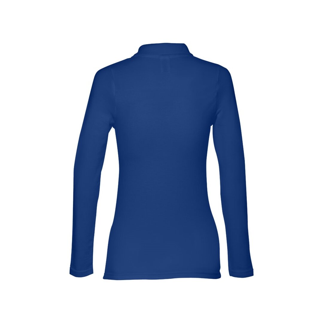 Damen Langarm-Poloshirt Minata