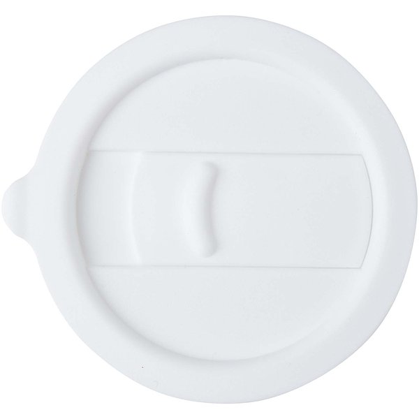 330 ml Keramikbecher mit Silikonhülle und Kunststoffdeckel - Jonna