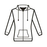 Damen Kapuzenpulli Walun