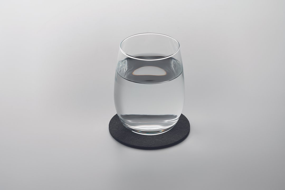 Runder Untersetzer RPET Lütholfel