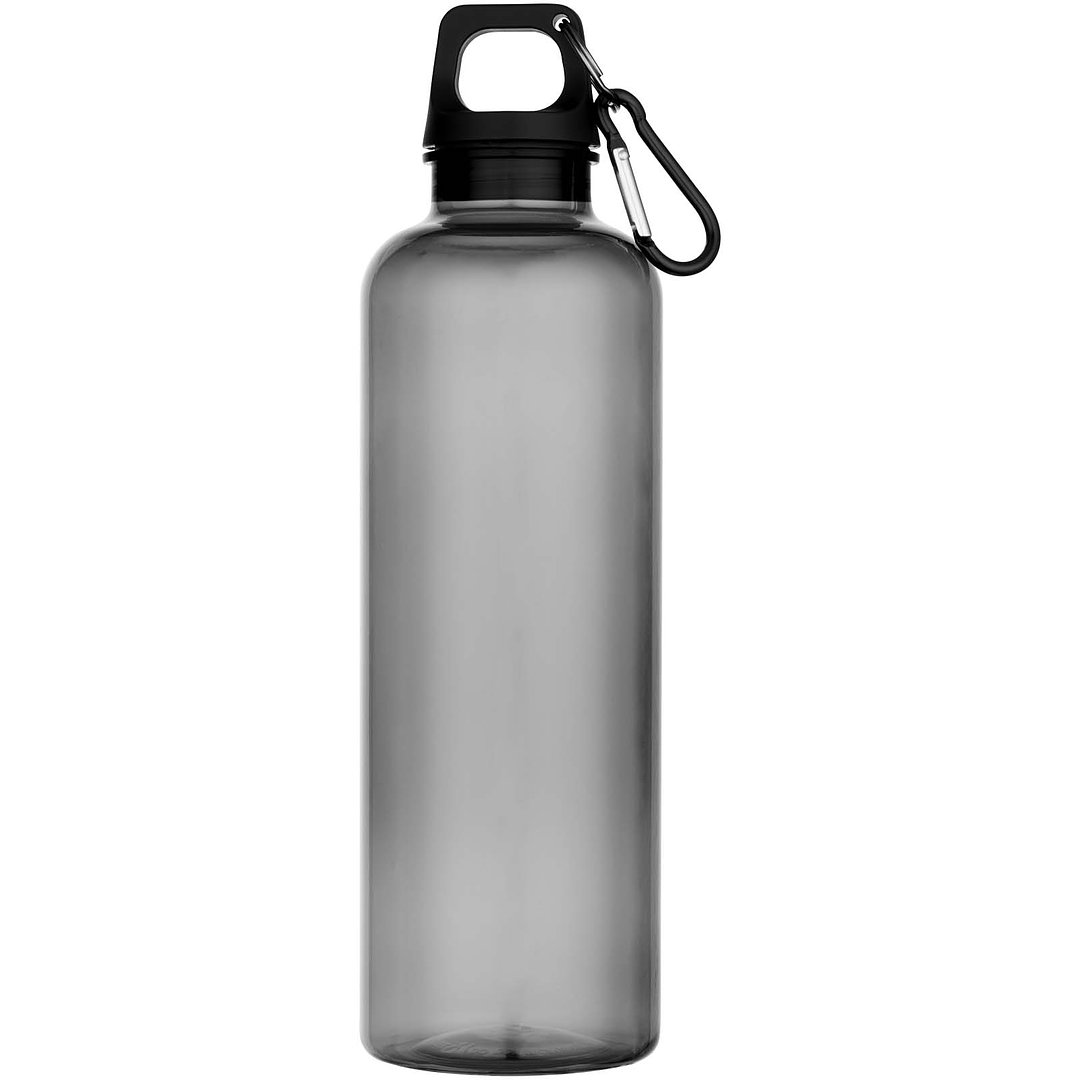 750 ml RCS-zertifizierte Trinkflasche aus recyceltem Kunststoff mit Karabinerhaken - Helini