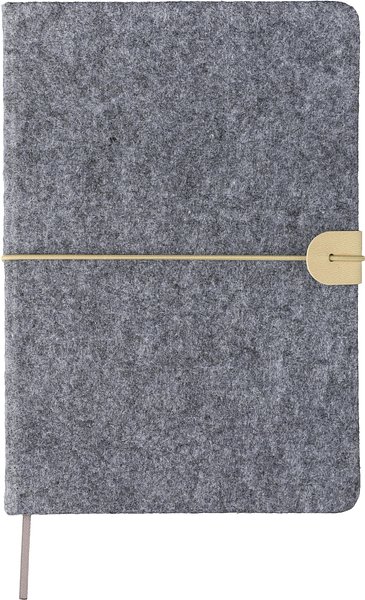 Notizbuch aus recyceltem Filz (A5) Trudin
