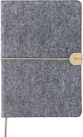 Notizbuch aus recyceltem Filz (A5) Trudin
